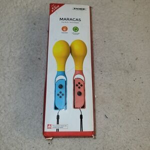 Switch Controller Grips for Samba de Amigo, Maracas Game Sand Hammer Controll...